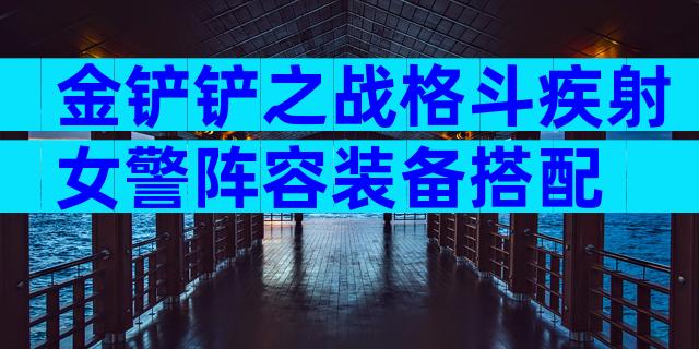 金铲铲之战格斗疾射女警阵容装备搭配